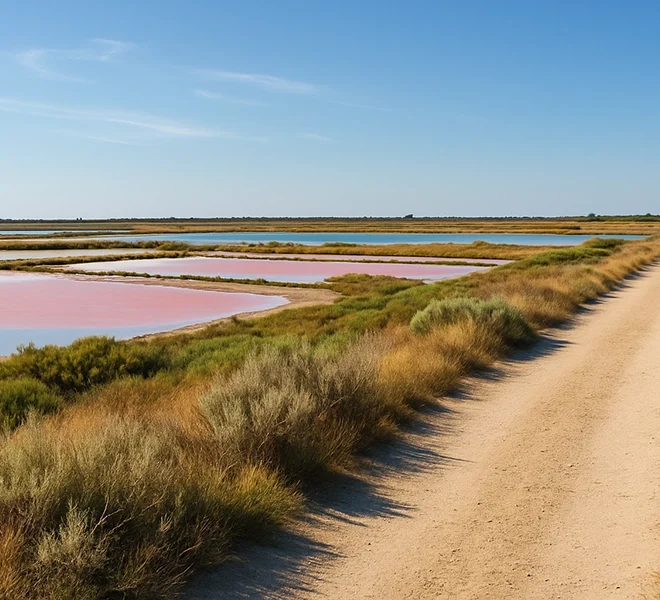 Balade das les marais salins